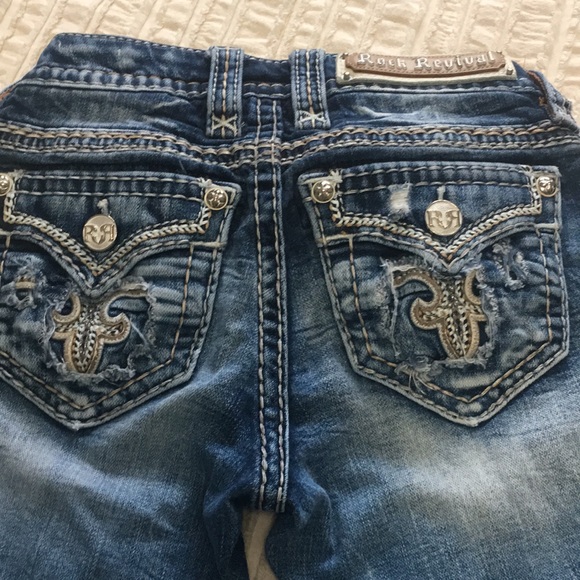 23 Rock Revival Aliana super distressed jeans - Picture 3 of 7
